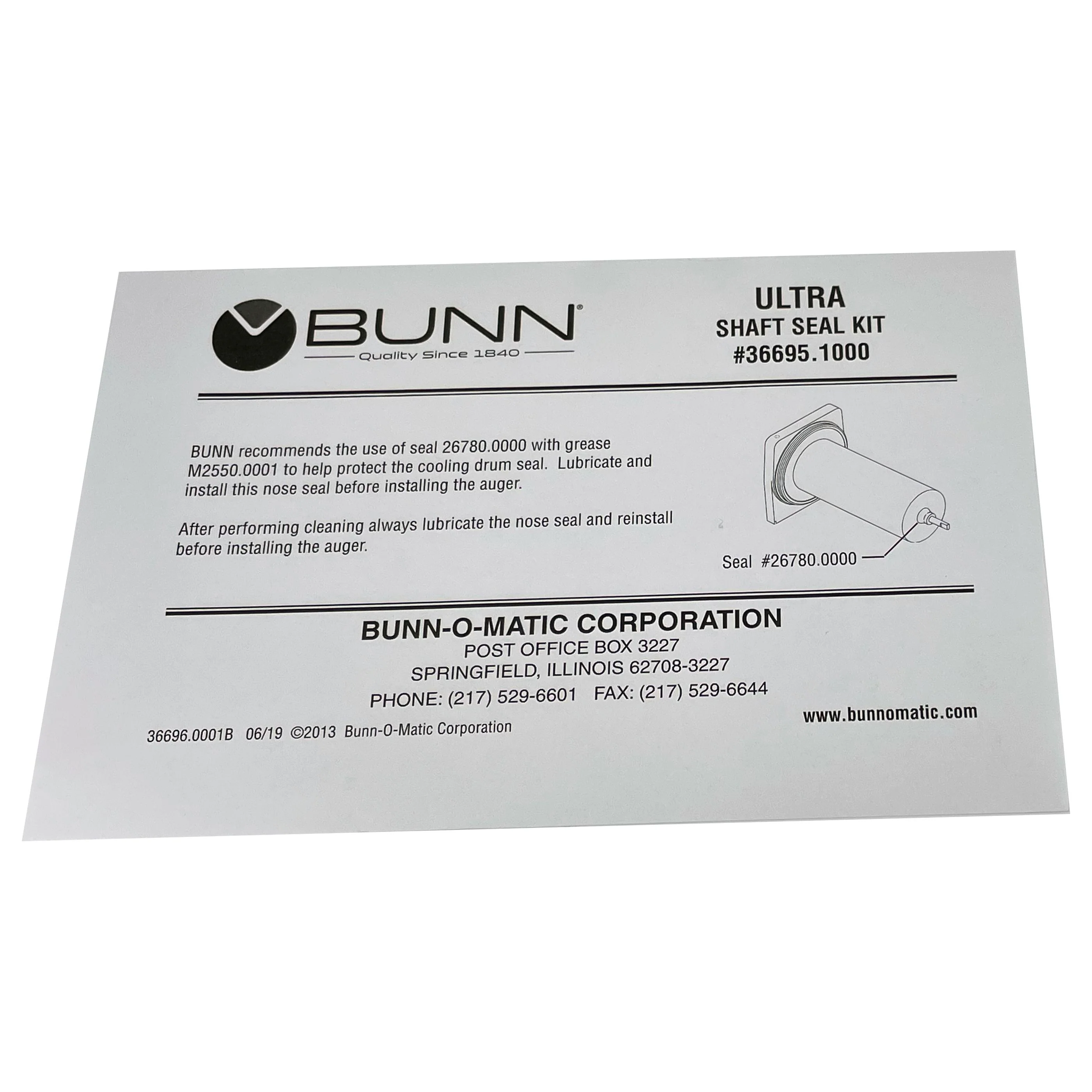 INSTR SHAFT SEAL ULTRA (36696.0001)